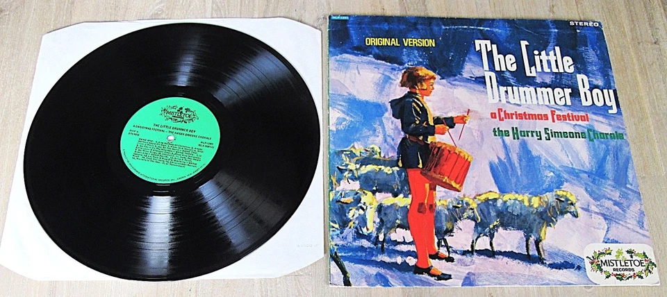 LP - Harry Simeone Chorale LITTLE DRUMMER BOY Christmas US-Press Weihnachten, Ex - Bild 1 von 3