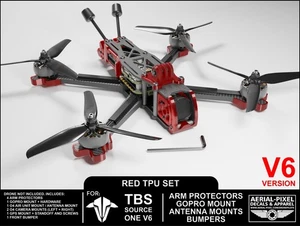 TBS Source One V6 DJI O4 Pro TPU Set - Choose From 10 Different Colors - Picture 1 of 26