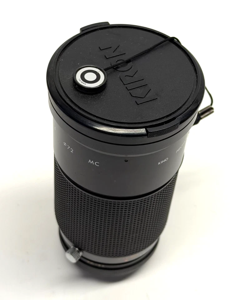 Lente de zoom de precisão vintage Kiron 28-210mm f/4-5.6 Macro MC KINO - Imagem 1 de 4