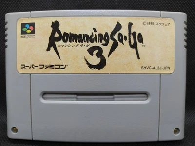 Romancing Saga 3 - NEW SAVE BATTERY - Super Famicom JP - SHVC-AL3J-JPN (l#05) - Photo 1/4