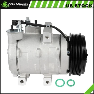 Compresor de aire acondicionado con embrague para Ford Explorer Mercury Mountaineer 4,0 L 2006-2010 Foto 1 de 4