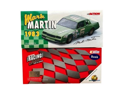 Mark Martin #6 Jim Magill 1:24 Action Racing 1983 Monte Carlo fundido a presión nuevo en caja LE Foto 1 de 4