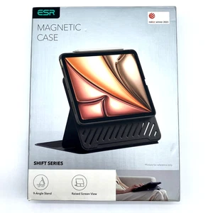 ESR Magnetic Case 9 Degrees Angle Stand Shift Series For iPad - Black - Picture 1 of 7
