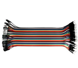 80 piezas 20 cm 2,54 mm hembra a macho puente cable Dupont cinta para Arduino - Imagen 1 de 1