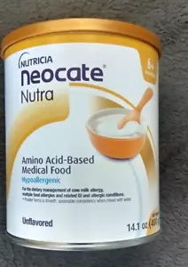 NEOCATE NUTRA Eine Dose KOSTENLOSER VERSAND Ablauf Oktober 2025 - Bild 1 von 1