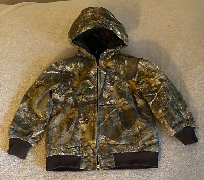 Blue Mountain Realtree EDGE Hunting Camouflage Coat Jacket Youth Kids M 10-12 - Image 1 of 4