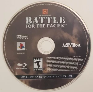 The History Channel: Battle for the Pacific (Sony PlayStation 3, 2008) Disk Only - Picture 1 of 1