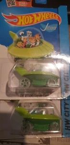 Hot Wheels ERROR CAR The Jetsons Capsule Car Rims are Uncut NIP - Picture 1 of 8