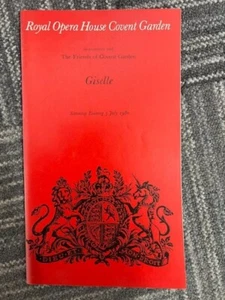 Giselle Royal Opera House Programme 1980 - Picture 1 of 1