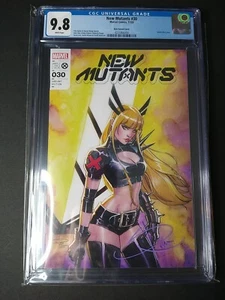 New Mutants #30 CGC 9.8 Magik Sabine Rich Signed Outside Of Case Trade Variant - Picture 1 of 5