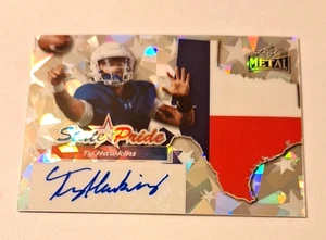 2025 Leaf Metal State Pride Silver Crystal Sigs #TH1 Ty Hawkins XRc Auto #3/10 - Bild 1 von 3