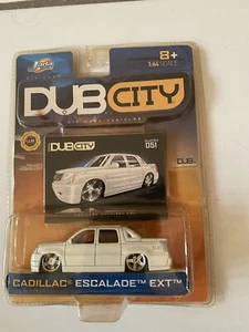 Jada Cadillac Escalade EXT Pickup Truck Dub City Collectible Car White 051 - Picture 1 of 4