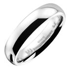 White Tungsten Carbide Wedding Ring Men's Women's 2, 3, 4, 5, 6, 7, 8, 10mm