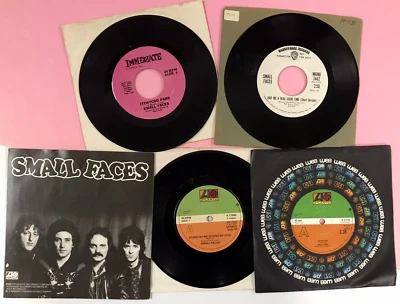 5x SMALL FACES 45s: US/UK/PROMO- Itchycoo Park/Had ME A Real Good Time+  #3824 - Image 1 of 4
