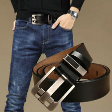 CINTURON Genuine Leather Men’s belt Full Grain Casual Dress Jeans Belts for Men