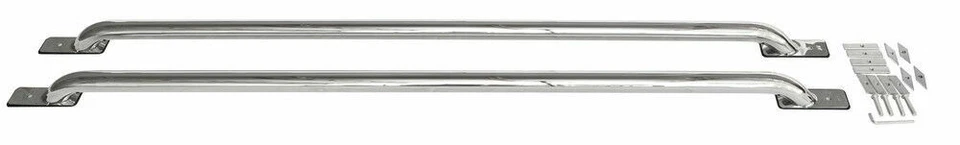 Chevy GMC C/K S/B 99-06 Dodge Ram 02-07 ICI SR1004 Truck Side Bed Rail Stainless - Image 1 of 1