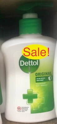 Lavado antibacteriano Dettol Original - 200 ml/7 onzas Foto 1 de 4