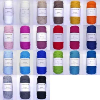 100g Schachenmayr Bravo Quick & Easy - Wolle Schnellstrickgarn (32,90€/kg)