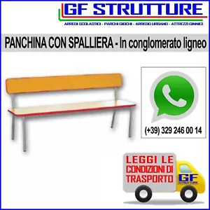 Panchina con spalliera - Foto 1 di 1