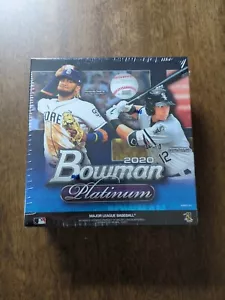 2020 Bowman Platinum Baseball HUGE Factory Sealed MEGA Box-AUTO! - Picture 1 of 2