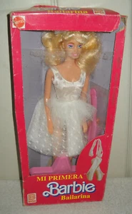 #9619 RARO SIN PRECIO BASE Mattel BASA Perú Mi Primera Bailarina Barbie Extranjera - Imagen 1 de 5