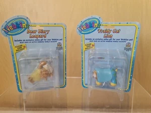 GANZ WEBKINZ 'Fraidy Cat Lion' And 'Dear Diary Leopard' Set Of Two  - Picture 1 of 7