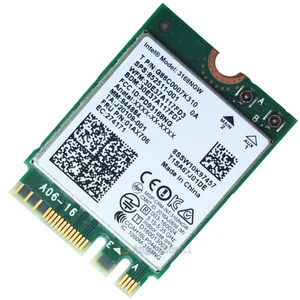 Intel Dual Band 3168NGW NGFF M.2 Wifi Card BT 4.2 802.11AC HP 852511-001 Adapter - Picture 1 of 4