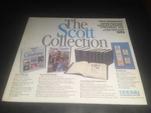 Scott Stamp Album Supplement United Nations - #25 - 1989 - Picture 1 of 1