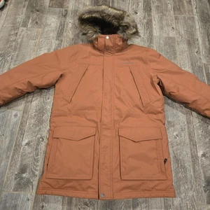 Eddie Bauer Herren Weatheredge Superior Daunenparka Burnt Orange Large Tall - Bild 1 von 11