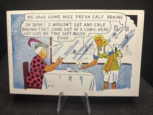 POSTCARD: VTG Humor Comic Card N12 - Picture 1 of 2
