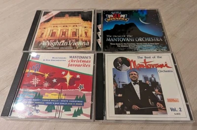 Mantovani Orchestra 4 CD Lot – Best Of, Vienna, Christmas Favourites – VG - Image 1 of 4