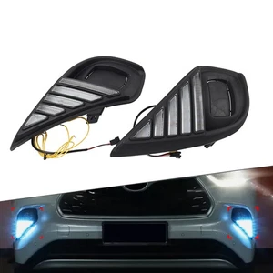 For Toyota Highlander 2020-2023 21 Daytime Running Lights Turn Signal Fog Lamp - Picture 1 of 18