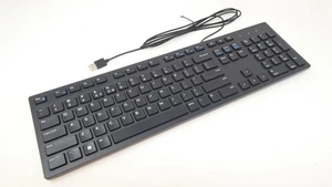 NEW Dell KB216 US INT Slim Office Multimedia Desktop Keyboard (BLACK) - P5GY2 - Picture 1 of 4