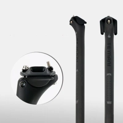 Суперлегкий велосипедный карбоновый подседельный штырь матовый со смещением UD из углеродного волокна велосипедный подседельный штырь - Изображение 1 из 4