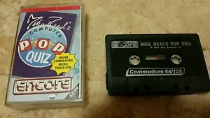 Mike Reads Pop Quiz Video Game Cassette Commodore 64 C64/C128 πππ FREE POST - Picture 1 of 2