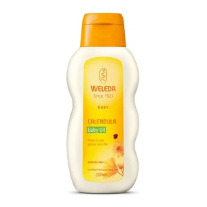 WELEDA CALENDULA BABY OIL 200ML - PROTECTS AND GENTLE CARES FOR DELICATE SKIN  - Picture 1 of 1