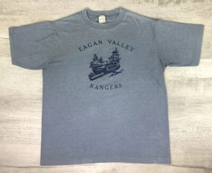 Vintage Eagan Valley Rangers T Shirt Sportswear 70s 80s Made USA Mens L - Picture 1 of 12