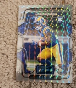 2022 Panini Playbook - Kyren Williams RC SP Blue Mosaic Parallel - #153 Rams - Picture 1 of 2