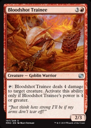 Modern Masters 2015 - Bloodshot Trainee - Foil - Image 1 of 1