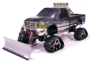 Aluminum rc Snow Plows set for TAMIYA HIGHT LIFE F350/Toyota Hilux/Tundra - Picture 1 of 11