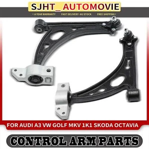 2x Lower Control Arm Front for VW Caddy Eos Golf Jetta Scirocco Touran 2CA 1F7 - Picture 1 of 10