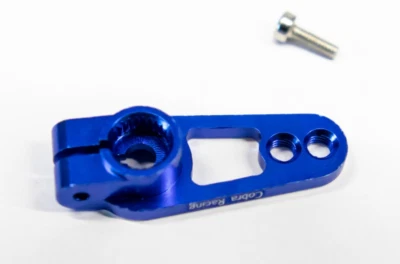 CR Aluminium Klemmservohorn (BLAU) 25T passend für Traxxas Slash Rustler TRX4 - Bild 1 von 4