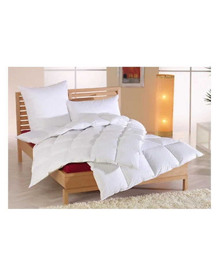 PIUMINO BIANCO estivo letto matrimoniale anti acaro microfibra per sacco - Immagine 1 di 1