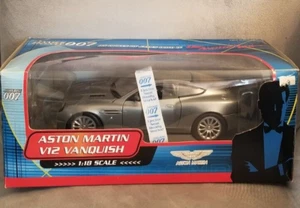 James Bond 007 Die Another Day 2002 Aston Martin V12 Vanquish 1/18 Beanstalk - Picture 1 of 17