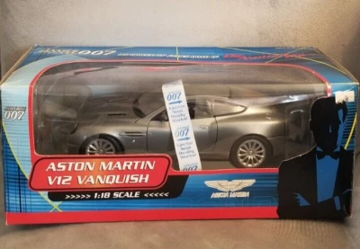 James Bond 007 Die Another Day 2002 Aston Martin V12 Vanquish 1/18 Beanstalk - Image 1 of 4