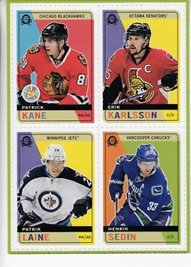 17/18 OPC Kane / Karlsson / Laine / Sedin Box Bottom - Picture 1 of 2