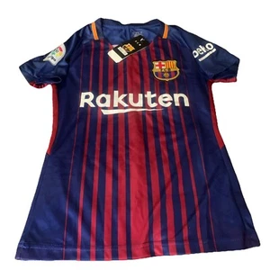 Barcelona 2017/18 Home Shirt Adult Size Small NWT - Picture 1 of 7