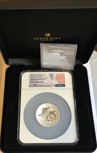 2021-P Australia $8 Silver HR Wedge Tailed Eagle 5 oz NGC PF-70 FDOI Mercanti - Picture 1 of 3