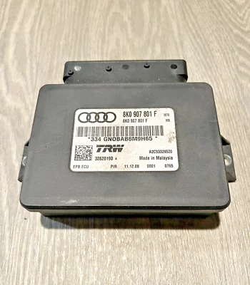 2009-2012 AUDI A5 QUATTRO S4 Q5 S5 Parking Brake Control Module OEM 8K0907801F — 第 1/3 张图片