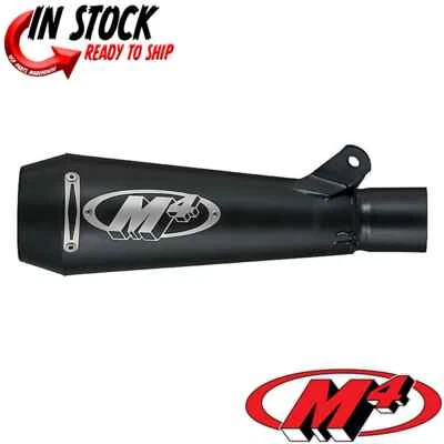 NEW SUZUKI GSXR1000 2005-2006 GP M4 EXHAUST SLIP ON BLACK  - Image 1 of 4